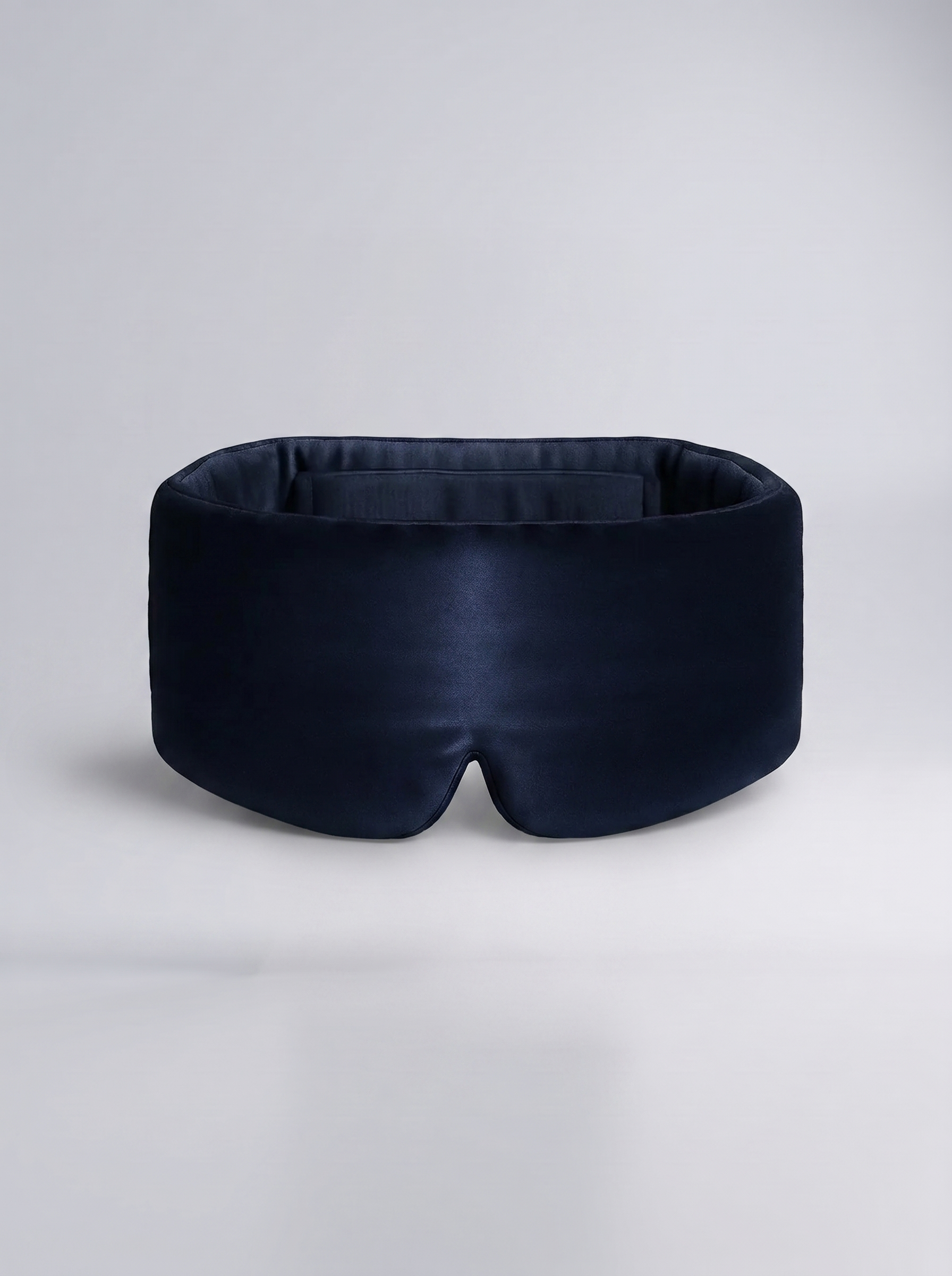 Premium Silk Sleep Mask Navy Blue