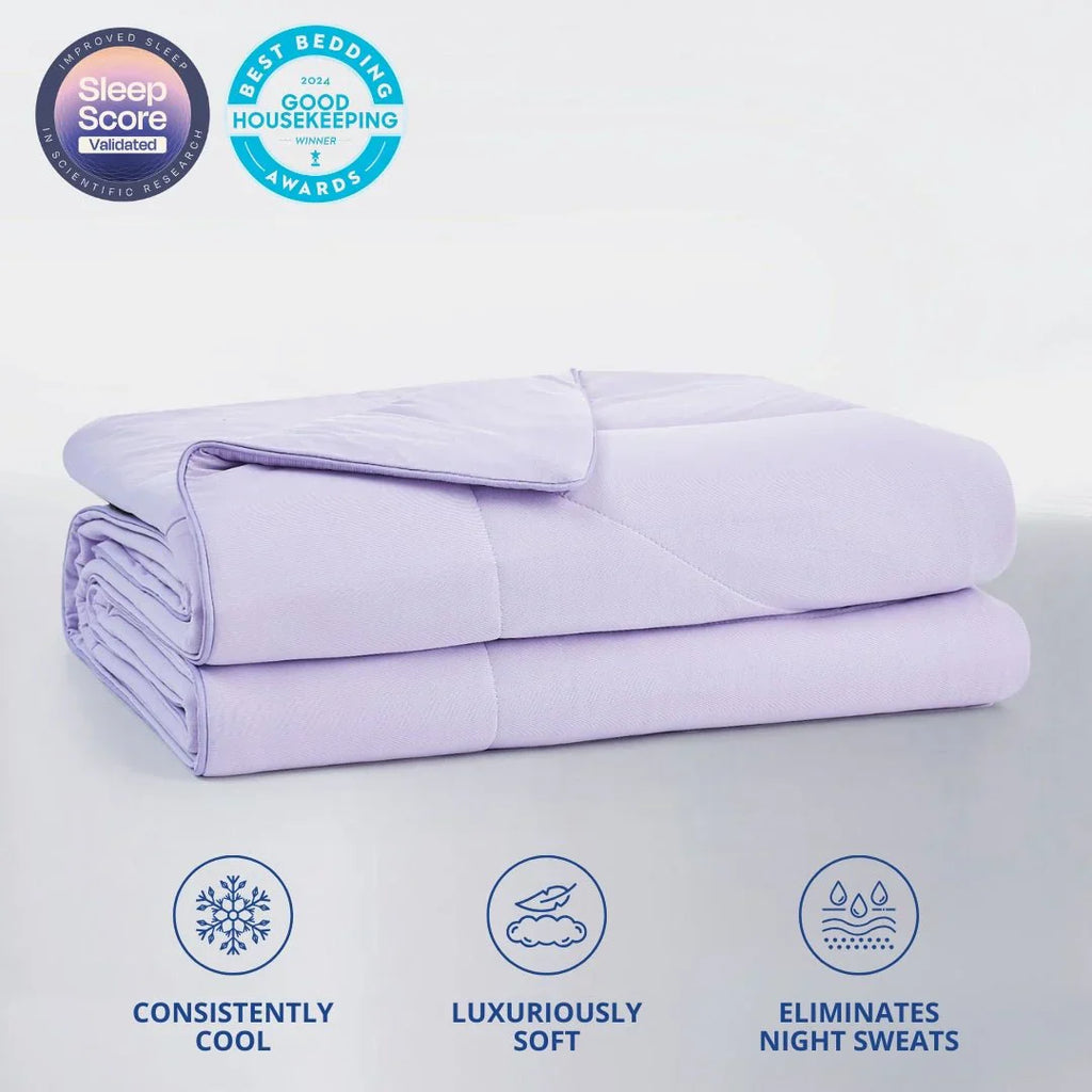 Cooling blanket lavendel