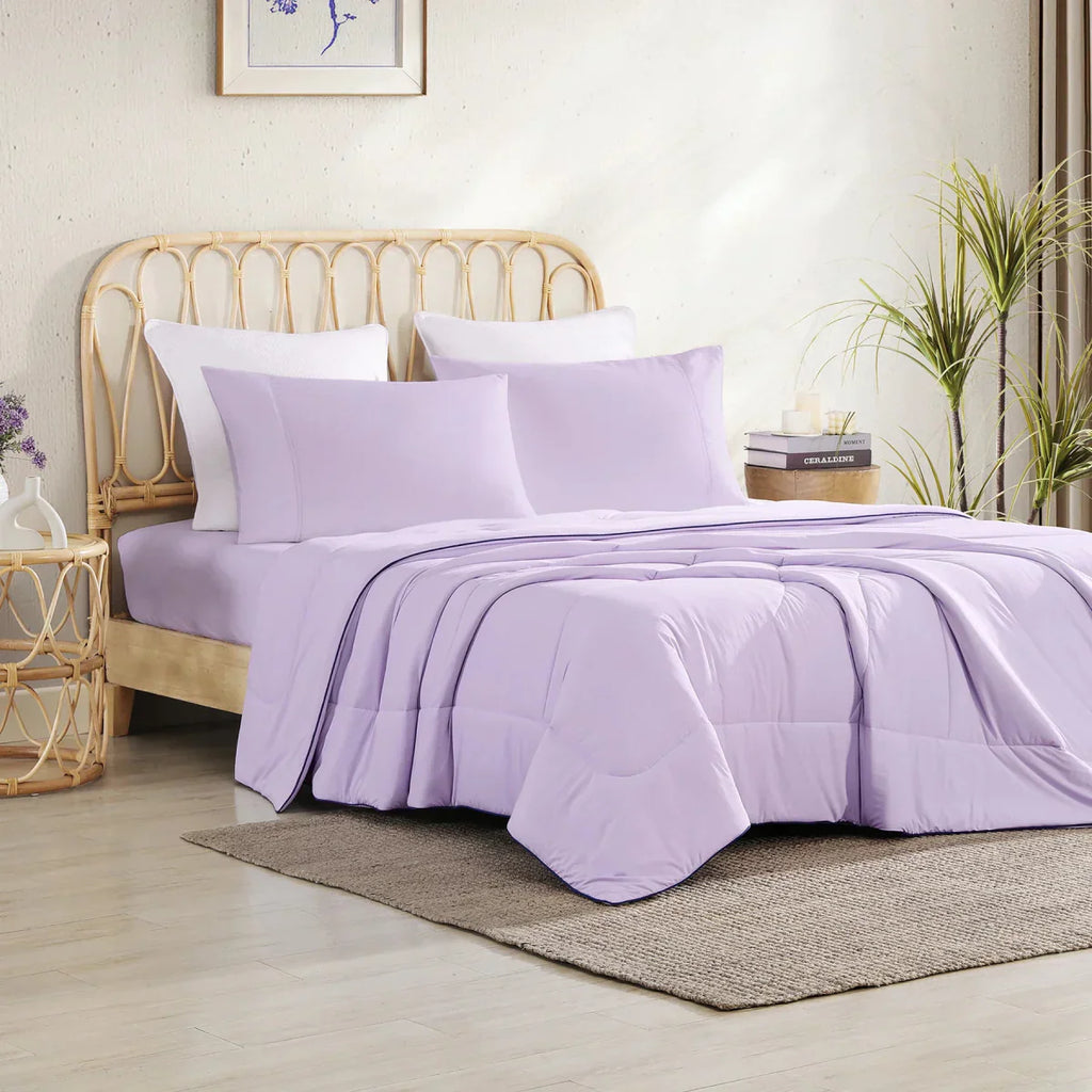 Cooling blanket lavendel